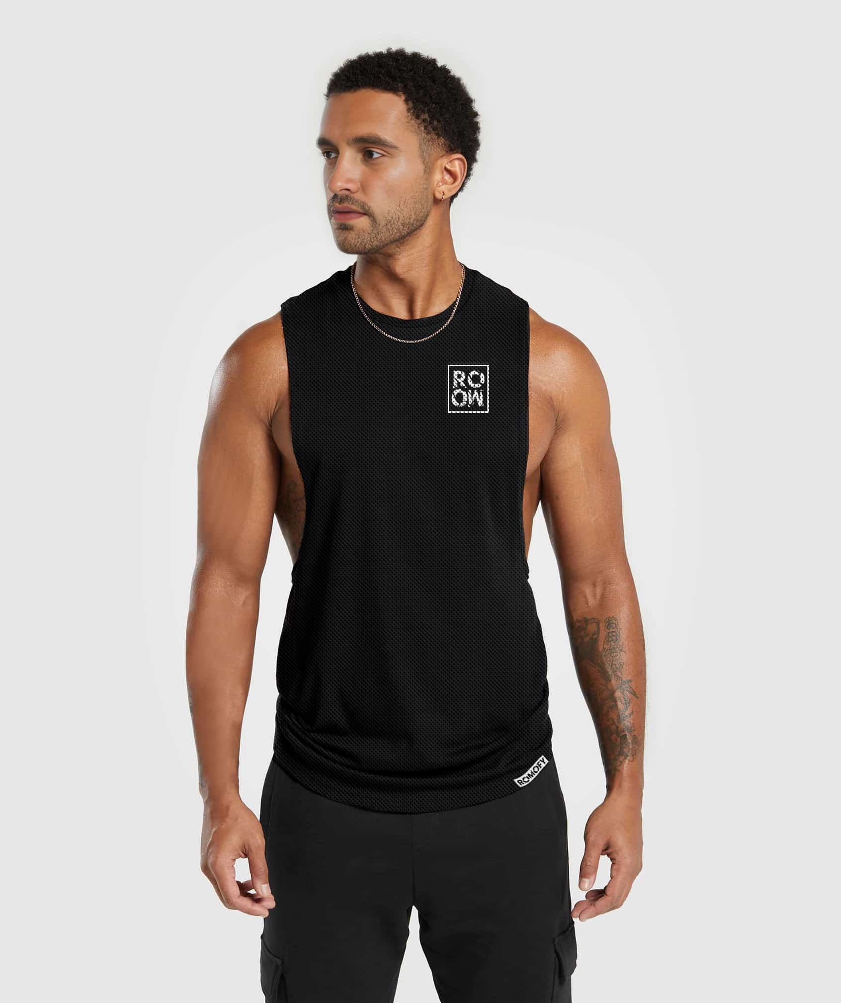 Black Drop Hole Tank - NR